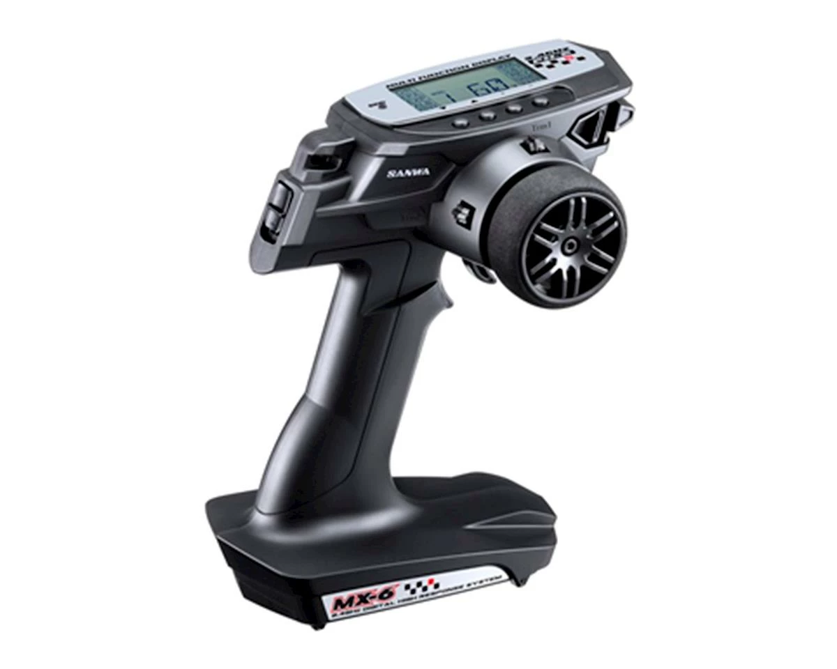 Sanwa/Airtronics MX-6 FH-E 3-Channel 2.4GHz Radio System w/RX-391W 3-Channel Receiver 1 Sanwa/Airtronics MX-6 FH-E 3-Channel 2.4GHz Radio System w/RX-391W 3-Channel Receiver