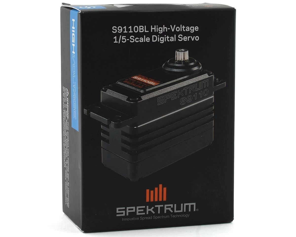 Spektrum RC S9110BL 1/5 Brushless High Speed Metal Gear Servo (High Voltage) 3 Spektrum RC S9110BL 1/5 Brushless High Speed Metal Gear Servo (High Voltage) - Image 3
