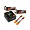 Spektrum RC Smart PowerStage 8S Bundle w/Two 4S Smart LiPo Hard Case Batteries (5000mAh)
