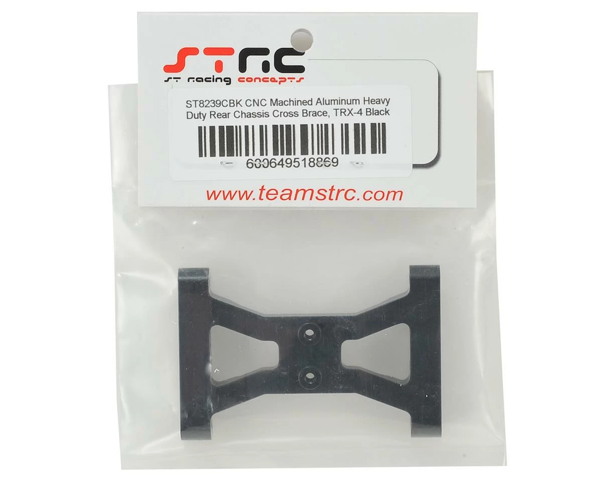 ST Racing Concepts Traxxas TRX-4 HD Rear Chassis Cross Brace (Black) 2 ST Racing Concepts Traxxas TRX-4 HD Rear Chassis Cross Brace (Black) - Image 2