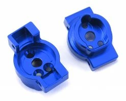 ST Racing Concepts Traxxas TRX-4 Aluminum Rear Portal Drive Mount (2) (Blue)