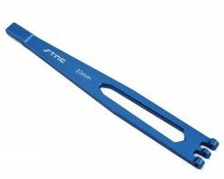 ST Racing Concepts Aluminum TRX-4 Battery Hold Down Plate (Blue)
