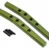ST Racing Concepts Aluminum HD Rear Upper Suspension Link Set (Green)