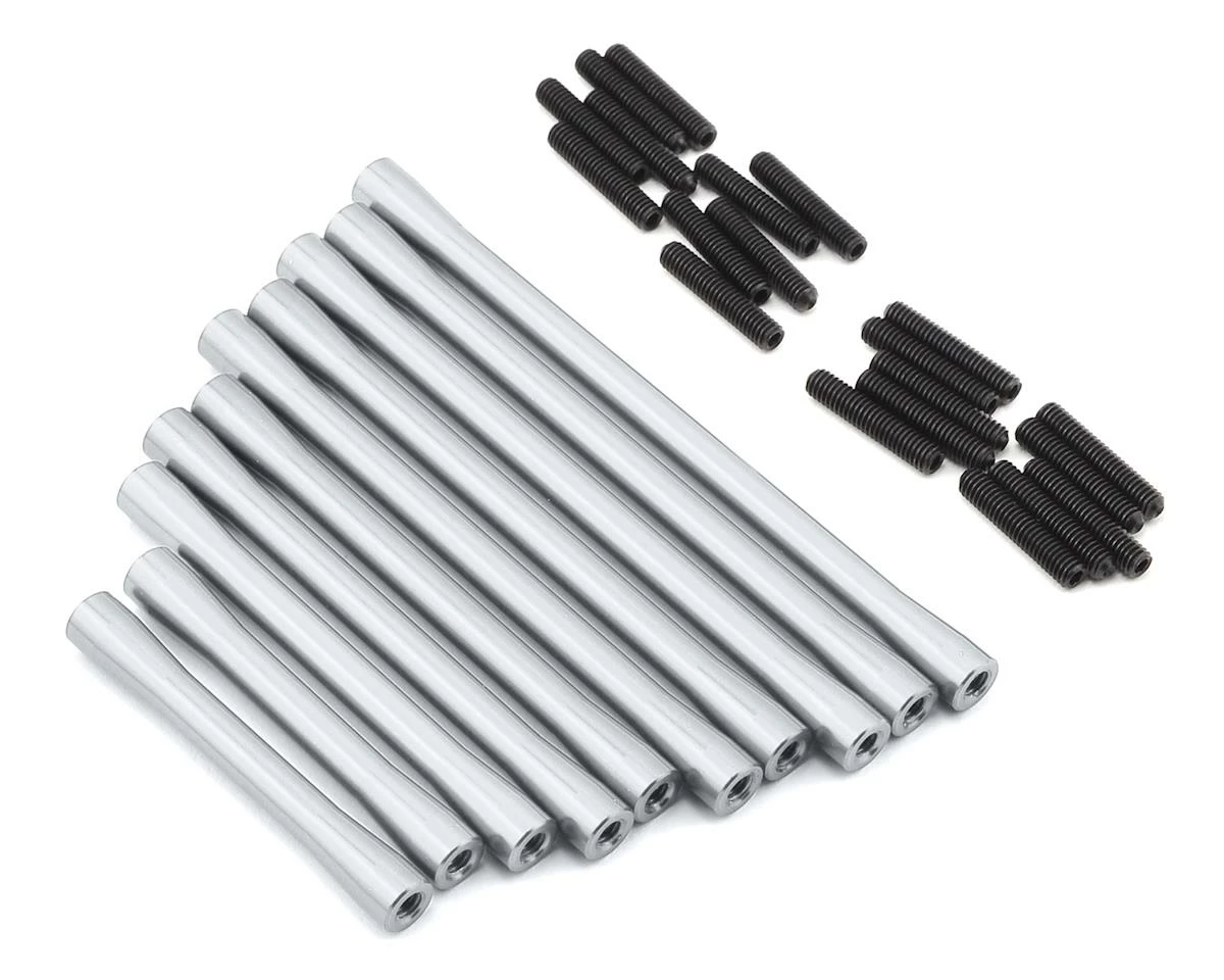 ST Racing Concepts SCX10 II RTR HD Suspension/Steering Link Set (10) (Silver) 1 ST Racing Concepts SCX10 II RTR HD Suspension/Steering Link Set (10) (Silver)