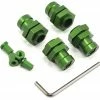 ST Racing Concepts Wraith Aluminum 17mm Hex Conversion Kit (Green)