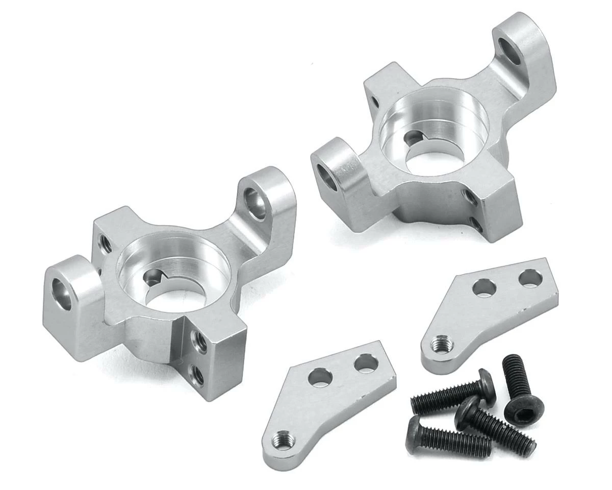 ST Racing Concepts Wraith/RR10 Aluminum Steering Knuckle Set (2) (Silver) 1 ST Racing Concepts Wraith/RR10 Aluminum Steering Knuckle Set (2) (Silver)