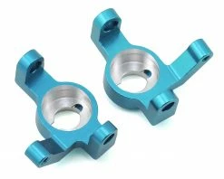 ST Racing Concepts Wraith/RR10 Aluminum V2 Steering Knuckle Set (2) (Blue)