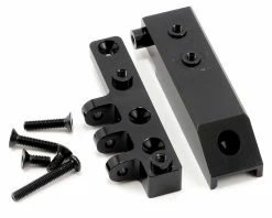 ST Racing Concepts Aluminum Front Servo Mount Block w/Upper Link Mount (Black)