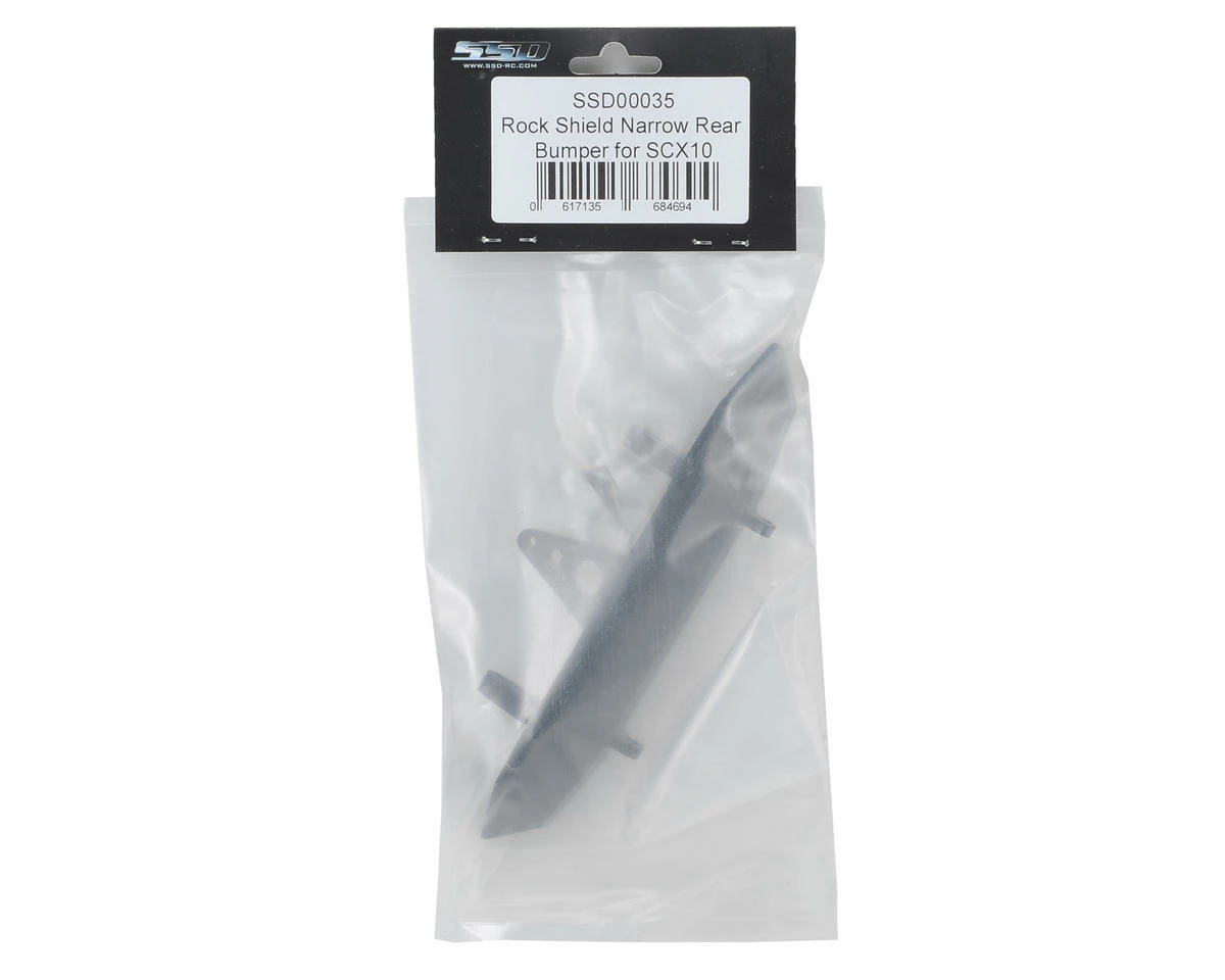 SSD RC SCX10 Rock Shield Narrow Rear Bumper 2 SSD RC SCX10 Rock Shield Narrow Rear Bumper - Image 2