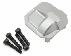 SSD RC Aluminum SCX10 II AR44 HD Differential Cover (Silver)