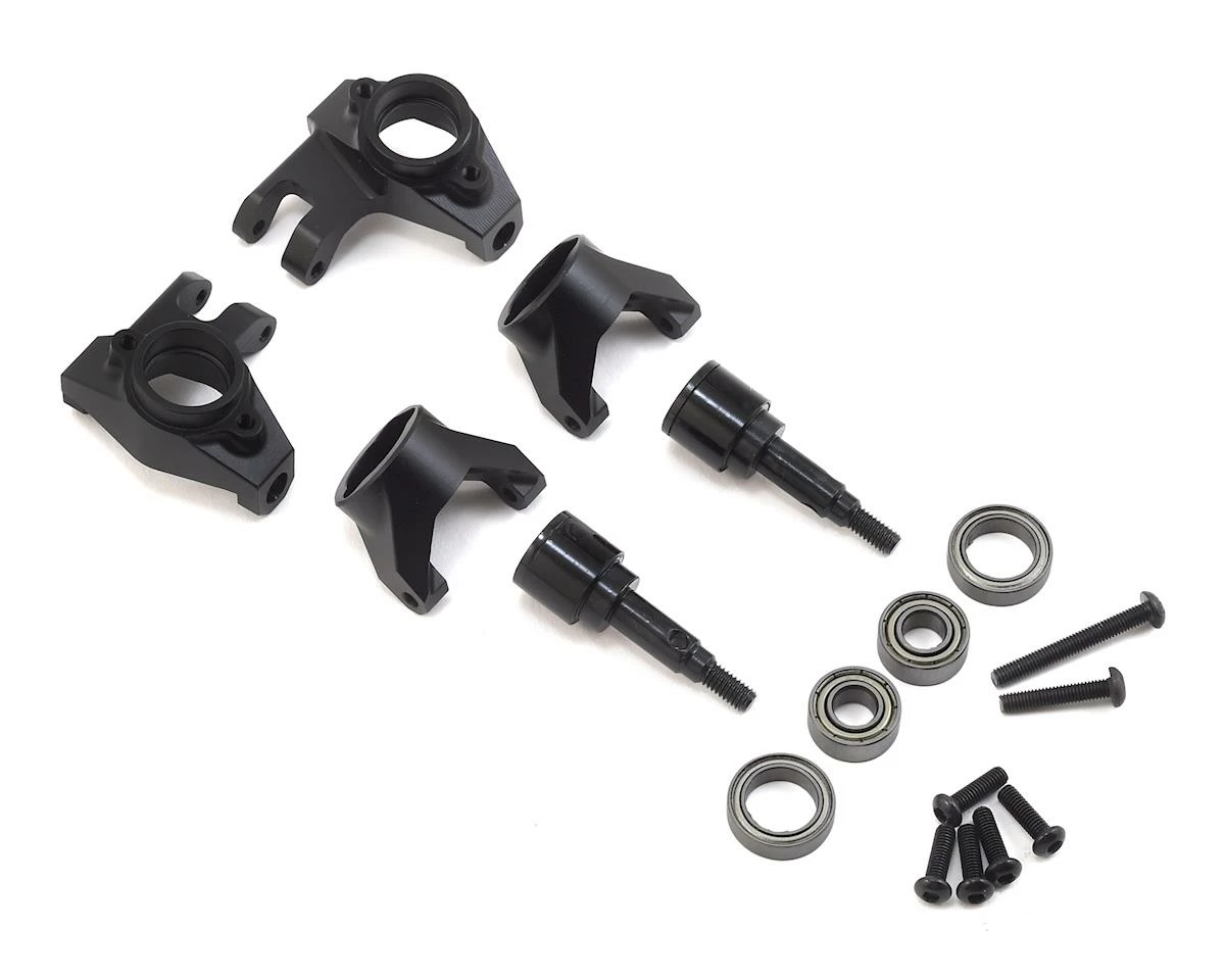 SSD RC TRX-4 Front Axle Portal Delete Kit (Black) 1 SSD RC TRX-4 Front Axle Portal Delete Kit (Black)