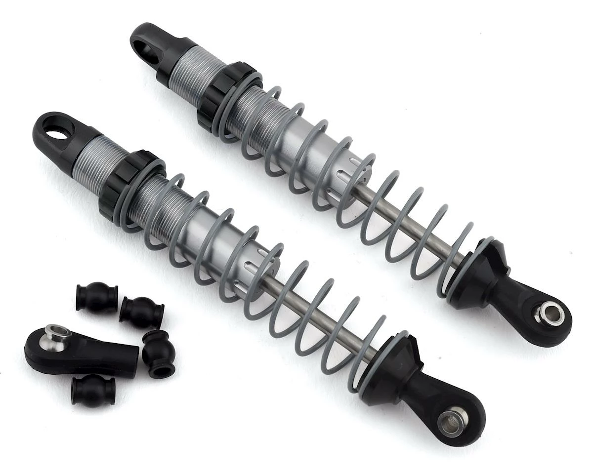 SSD RC Pro Scale 90mm Shocks (Silver/Black) 1 SSD RC Pro Scale 90mm Shocks (Silver/Black)