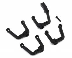 SSD RC Enduro Aluminum Shock Hoop Set (Black)