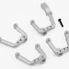 SSD RC Enduro Aluminum Shock Hoop Set (Silver)