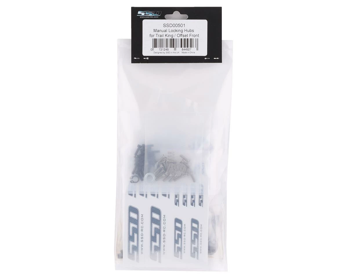 SSD RC Trail King/Offset Front Manual Locking Hub Kit 2 SSD RC Trail King/Offset Front Manual Locking Hub Kit - Image 2