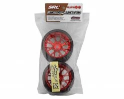 Sweep Road Crusher Belted Pre-Mounted Monster Truck Tires (Red) (2) (1/2 Offset) w/17mm Hex -Rock Crawlers Sales Shop swp srcc1001r 2
