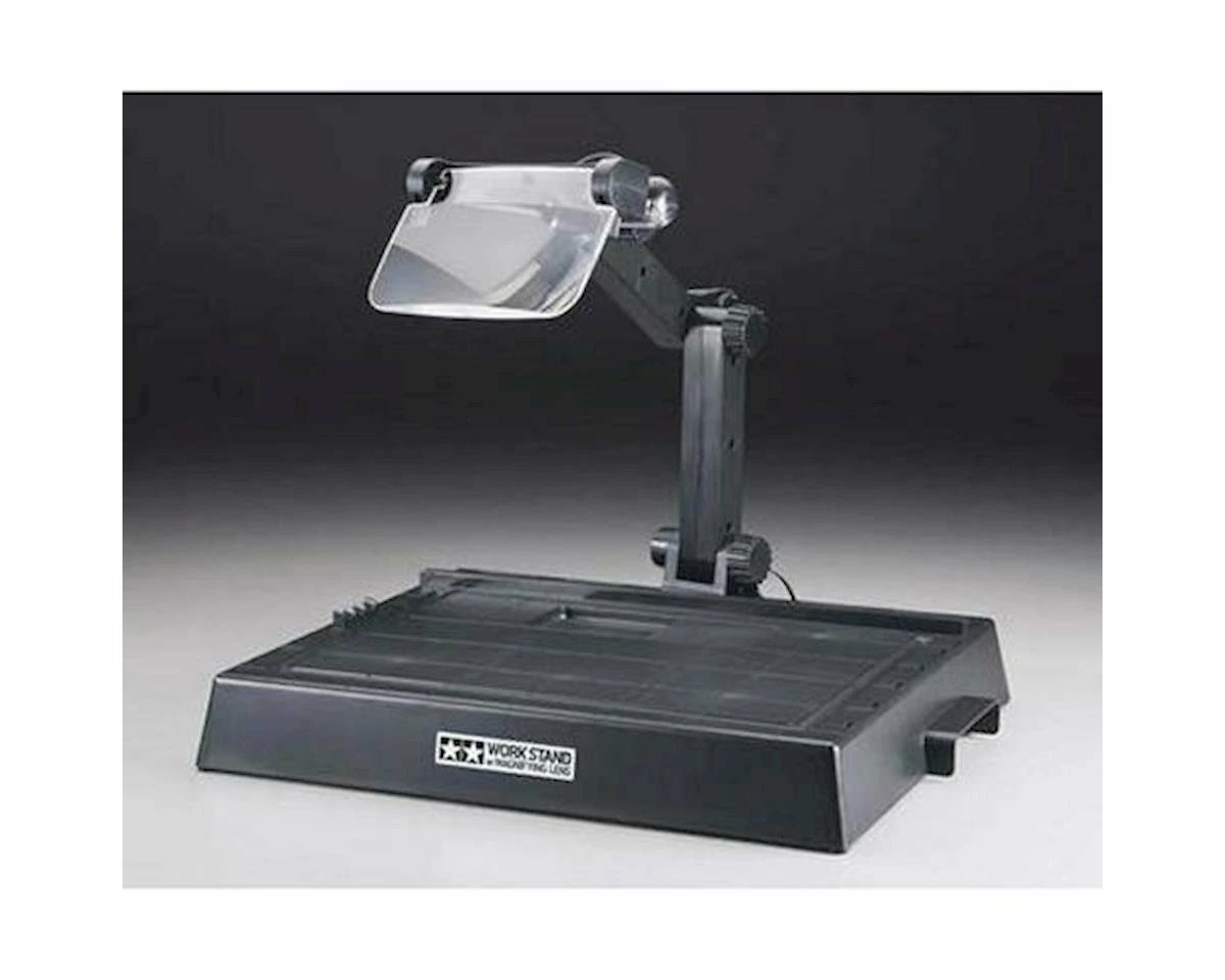 Tamiya Modeling Work Station w/Magnifying Lens 1 Tamiya Modeling Work Station w/Magnifying Lens