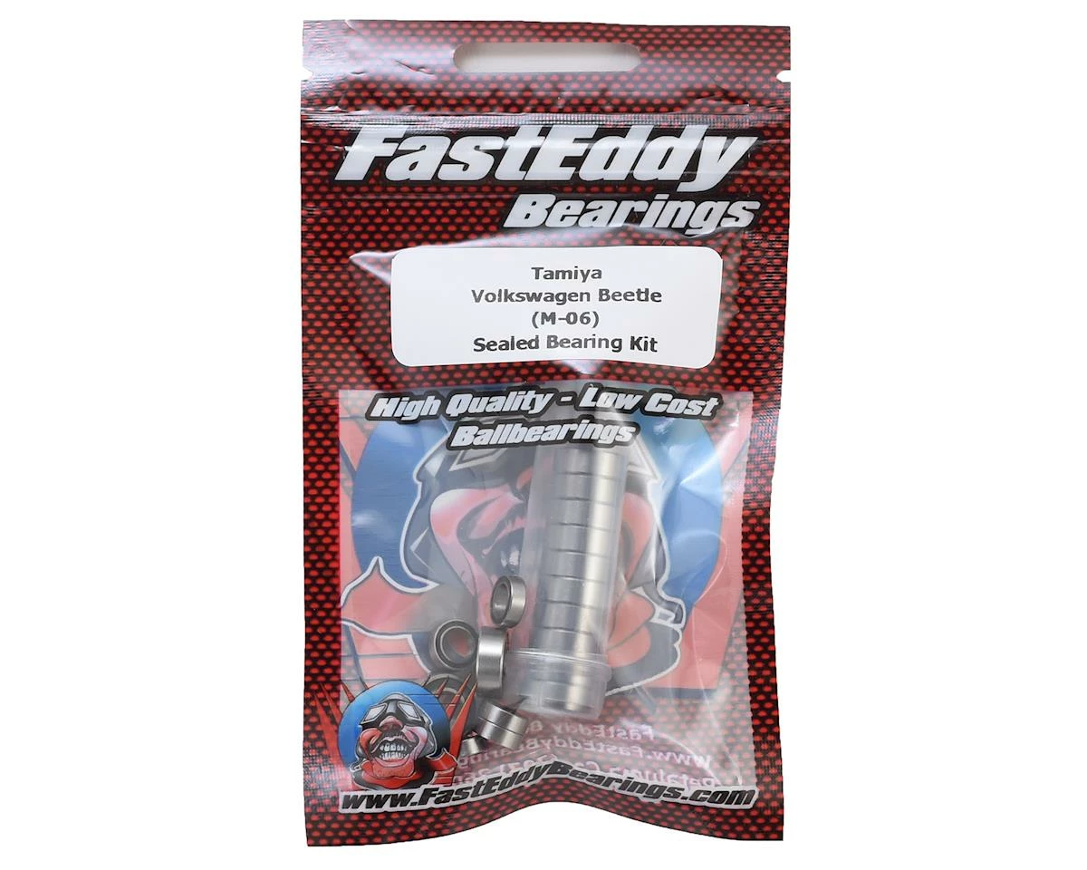 FastEddy Tamiya Volkswagen Beetle (M-06) Sealed Bearing Kit 1 FastEddy Tamiya Volkswagen Beetle (M-06) Sealed Bearing Kit