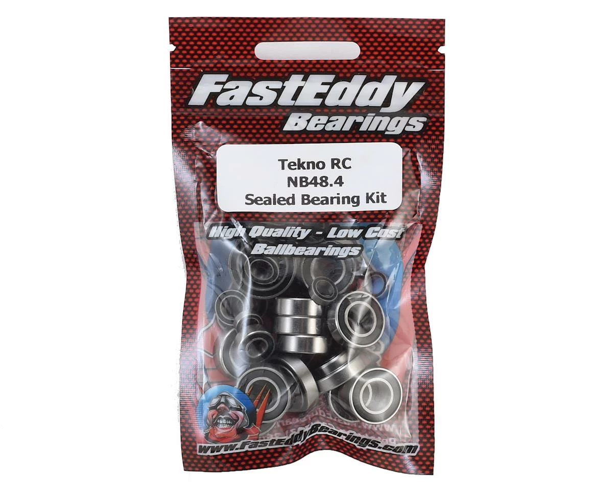 FastEddy Tekno RC NB48.4 Sealed Bearing Kit 1 FastEddy Tekno RC NB48.4 Sealed Bearing Kit