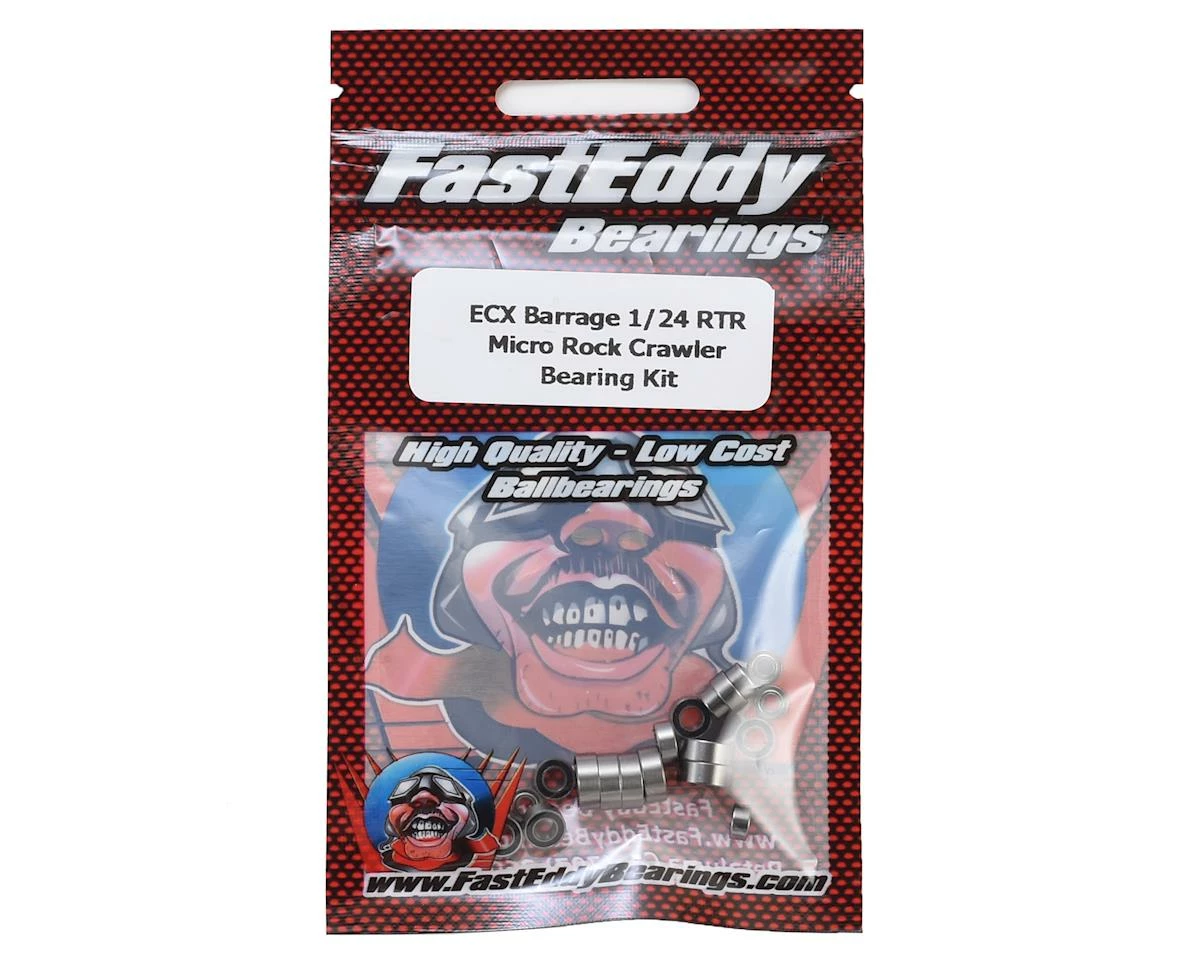 FastEddy ECX Barrage 1/24 RTR Micro Rock Crawler Bearing Kit 1 FastEddy ECX Barrage 1/24 RTR Micro Rock Crawler Bearing Kit