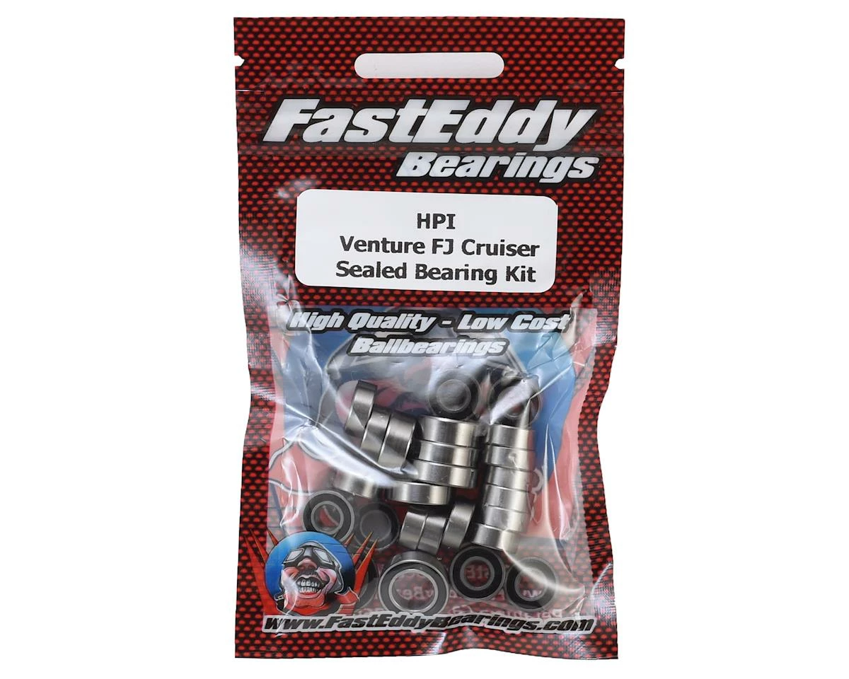 FastEddy HPI Venture FJ Cruiser Rubber Sealed Bearing Kit 1 FastEddy HPI Venture FJ Cruiser Rubber Sealed Bearing Kit