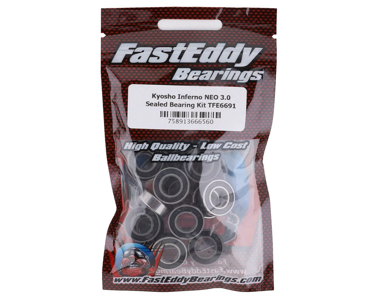 FastEddy Kyosho Inferno NEO 3.0 Sealed Bearing Kit 1 FastEddy Kyosho Inferno NEO 3.0 Sealed Bearing Kit