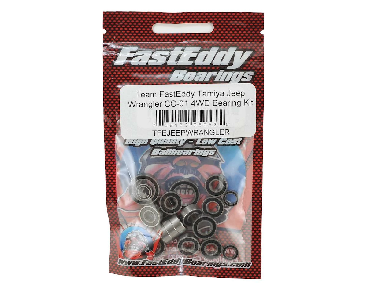 FastEddy Tamiya Jeep Wrangler CC-01 4WD Bearing Kit 1 FastEddy Tamiya Jeep Wrangler CC-01 4WD Bearing Kit