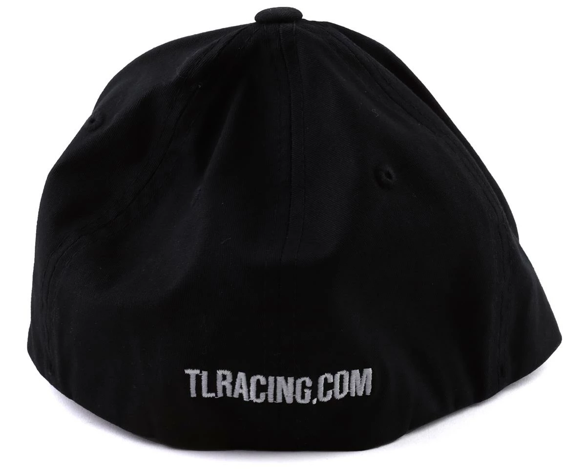 Team Losi Racing "TLR" Flex-Fit Hat (Black) (S/M) 2 Team Losi Racing "TLR" Flex-Fit Hat (Black) (S/M) - Image 2