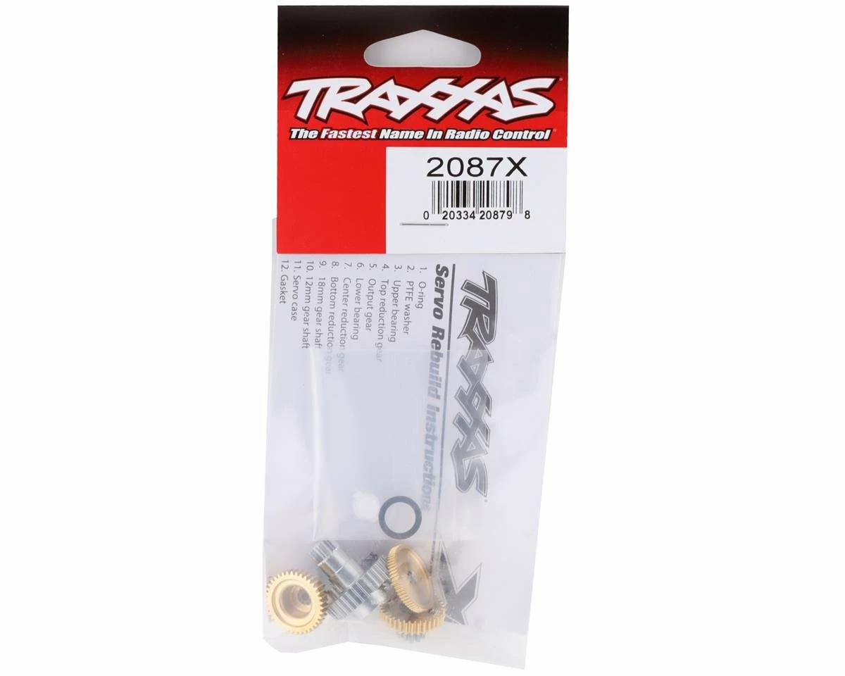 Traxxas 2085/2085X Metal Servo Gear Set 2 Traxxas 2085/2085X Metal Servo Gear Set - Image 2