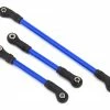 Traxxas TRX-4 Long Arm Lift Kit Steering Link Set (Blue)