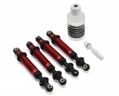 Traxxas TRX-4 GTS Aluminum Long Arm Shocks (Red) (4)