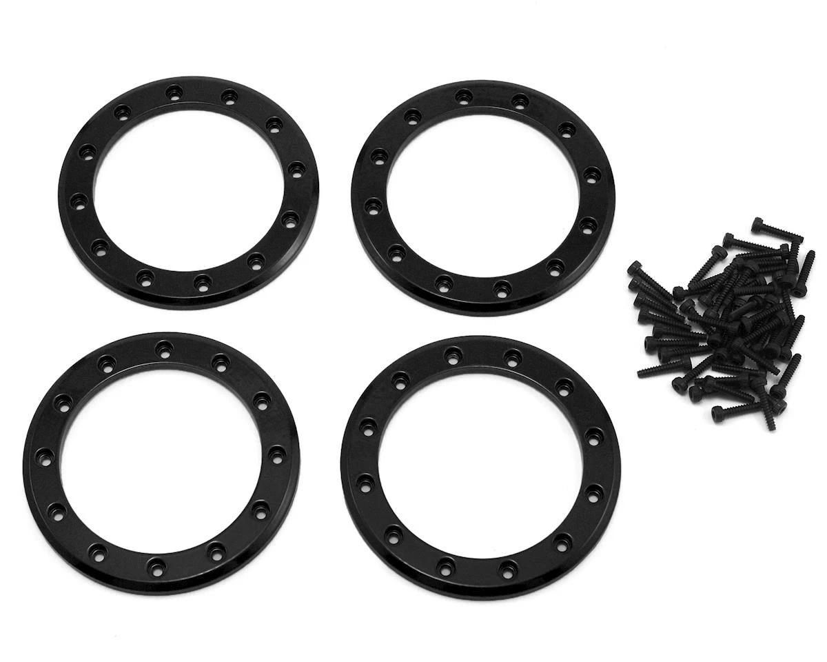 Traxxas Aluminum 2.2" Beadlock Rings (Black) (4) 1 Traxxas Aluminum 2.2" Beadlock Rings (Black) (4)