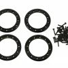 Traxxas Aluminum 1.9" Beadlock Rings (Black) (4)