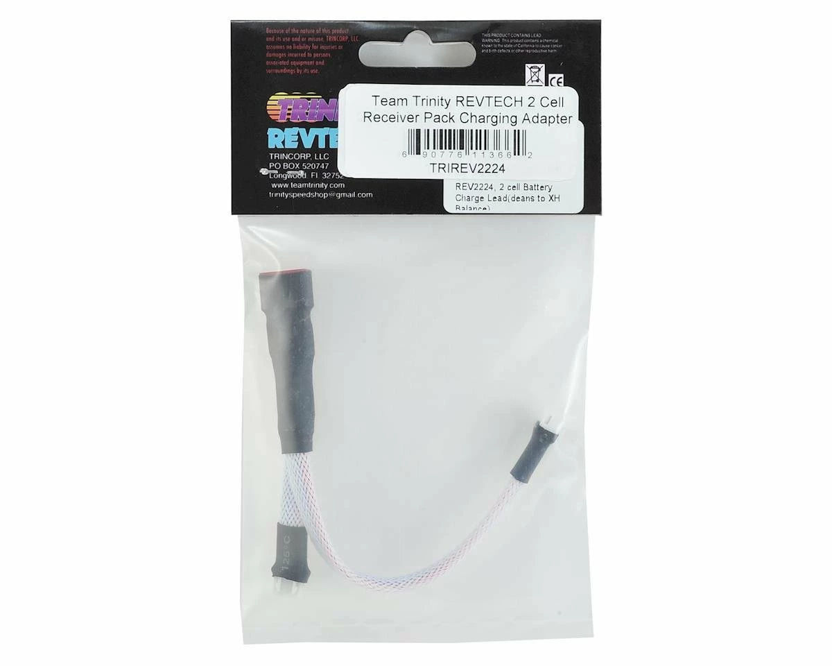 Trinity Revtech 2 Cell Receiver Pack Charging Adapter 2 Trinity Revtech 2 Cell Receiver Pack Charging Adapter - Image 2