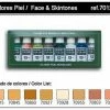 Vallejo Paints Face/Skin Colors Paint Set 17Ml