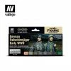 Vallejo Paints 17Ml Fallschirmjager Model Color Set