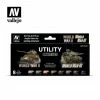 Vallejo Paints Utility Paint Set 7/19