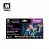 Vallejo Paints Elves+Gnomes Fantasy Paint Set 8 17Ml
