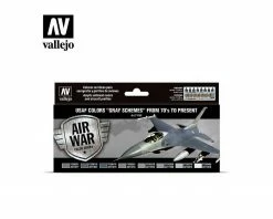 Vallejo Paints Usaf Colors Gray 70S To Now Set 17Ml