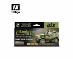 Vallejo Paints German Isaf Color Set 17Ml