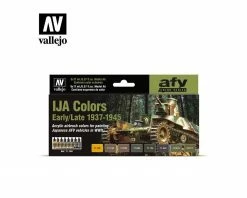 Vallejo Paints Ija Colors Set Model Air 17Ml