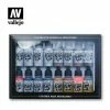 Vallejo Paints Metallic Set Model Air 16 Colors 17Mil