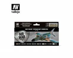 Vallejo Paints Usaf Colors -Vietnam War- Scheme Sea Set(8) 17Ml