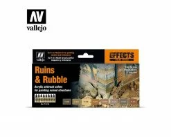 Vallejo Paints Ruins N Rubble Paint Colors 11/18
