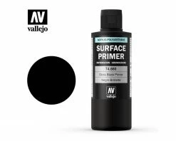 Vallejo Paints Gloss Black Primer 200Ml