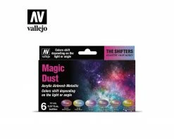 Vallejo Paints Ec Colorshift Set Magic Dust Paint 1/20