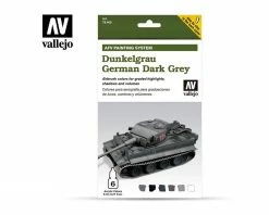 Vallejo Paints Afv Dunkelgrau Modulation Set 8Ml