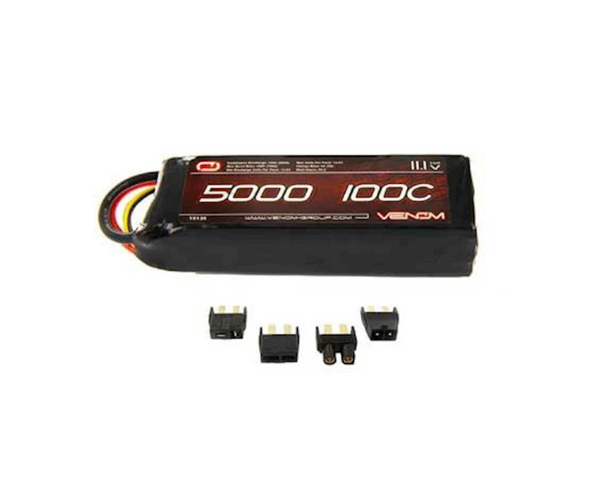 Venom Power LiPo 3S 11.1V 5000mAh 100C 1 Venom Power LiPo 3S 11.1V 5000mAh 100C