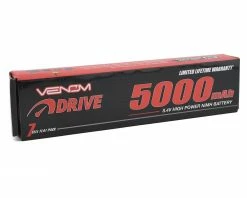 Venom Power 7 Cell NiMH Flat Battery w/UNI 2.0 Connector (8.4V/5000mAh) -Rock Crawlers Sales Shop vnr15277 2