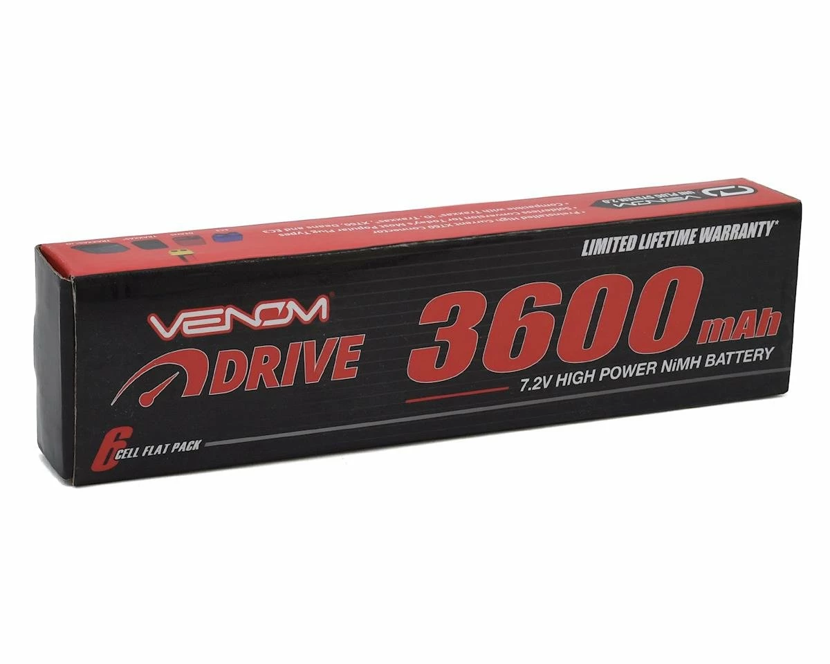 Venom Power 6 Cell 7.2V 3600mAh NiMH Battery w/UNI 2.0 Connector 3 Venom Power 6 Cell 7.2V 3600mAh NiMH Battery w/UNI 2.0 Connector - Image 3